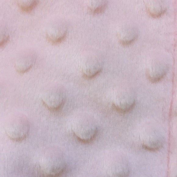 NWT Chick Pea Minky Dot plush baby girl bunting - Picture 5 of 11